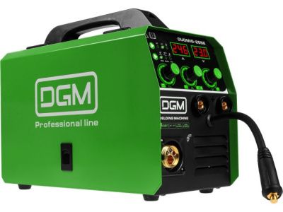 Полуавтомат сварочный DUOMIG-255E, 220В, MIG/FLUX/MMA/TIG, евроразъем, смена полярности DGM DG5822-5