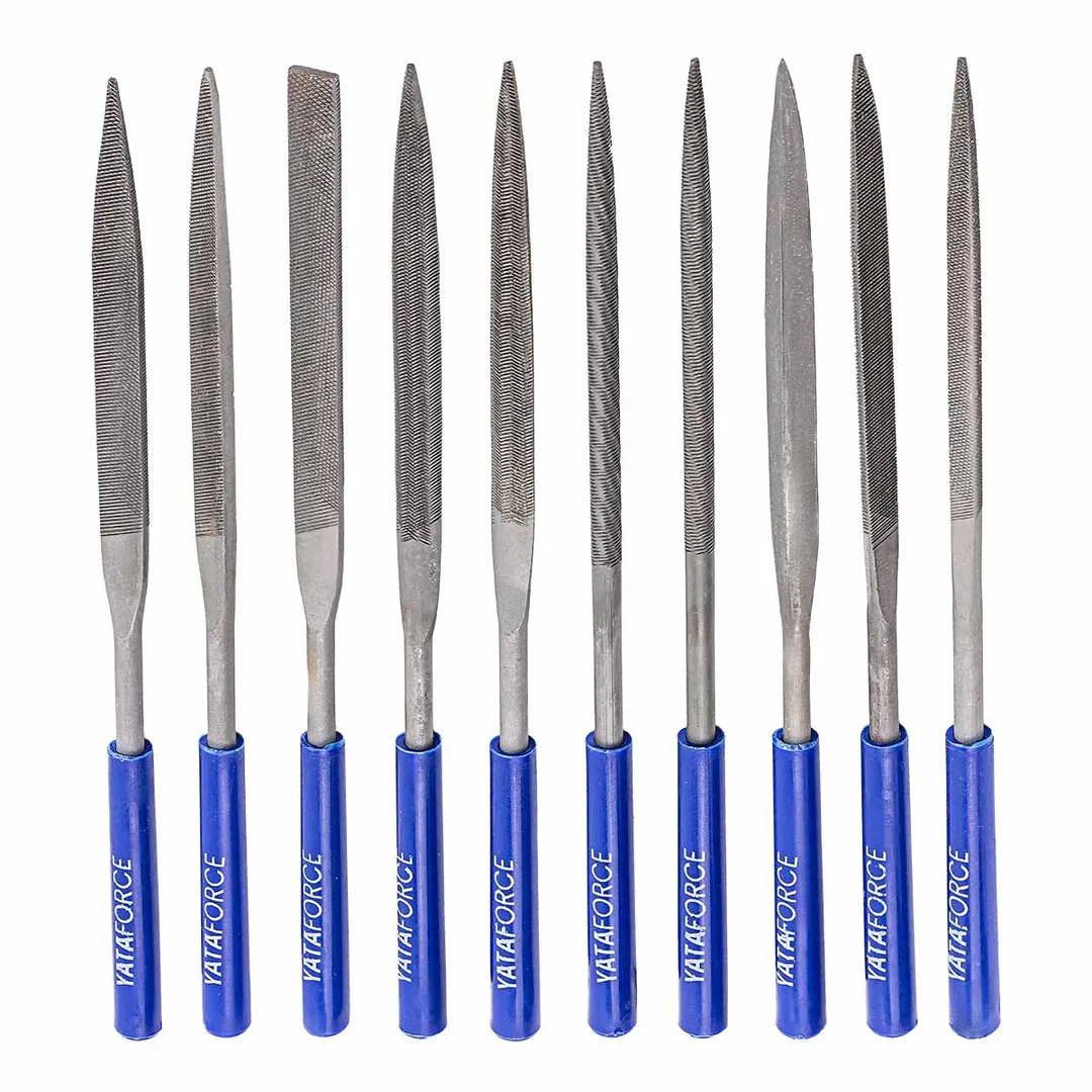 Набор надфилей разнопрофильных 160 мм, 10 пр. YATAFORCE YF-6164