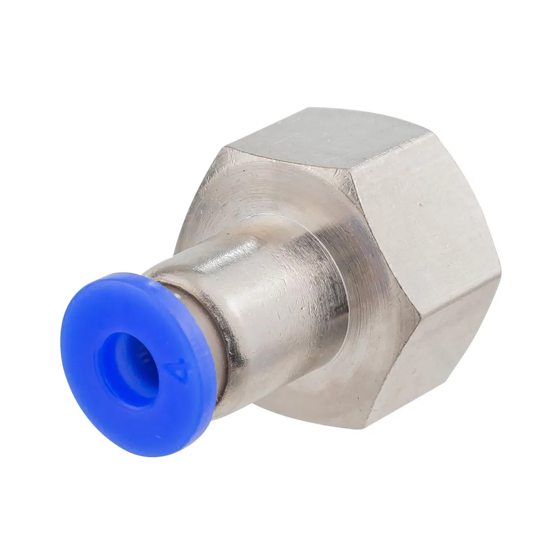 Фитинг для пластиковых трубок 4 мм-внутренняя резьба 1/4'' RockForce RF-SPCF04-02