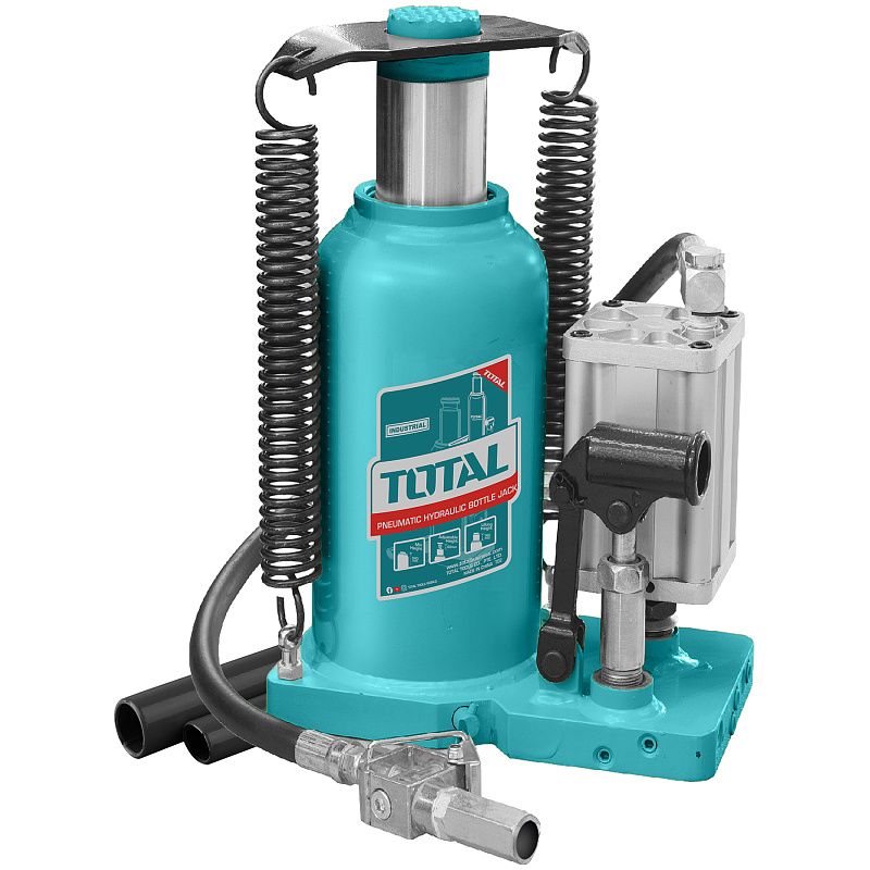 Домкрат гидравлический бутылочный 30 т, 265-500 мм TOTAL THT109306