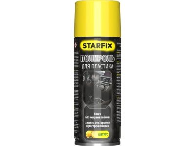 Полироль для пластика цитрус аэрозоль 650 мл Starfix SM-29632-1