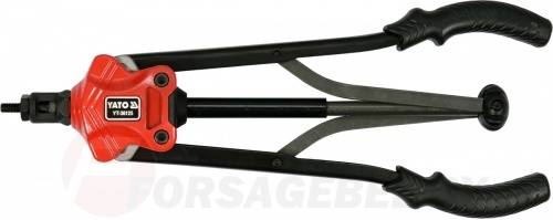 Заклепочник двуручный М3-M12 L420 мм Yato YT-36125