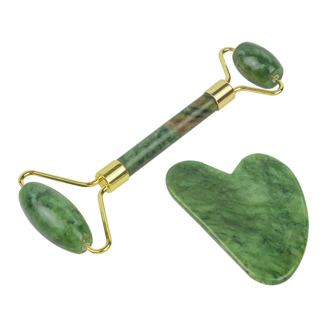 Набор, Массажный ролик+скребок гуаша La and Te beaute LT12