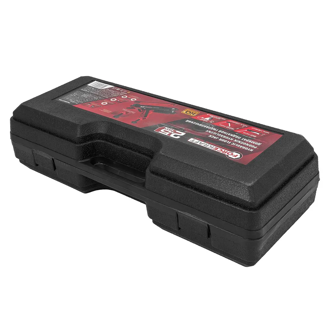 Домкрат подкатной гидравлический 2.5 т, 90-400 мм ForceKraft FK-T830031DS