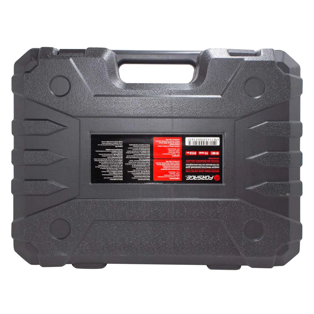 Набор приспособлений для тестирования систем охлаждения 14 пр. 0-2.5bar Forsage F-914G1