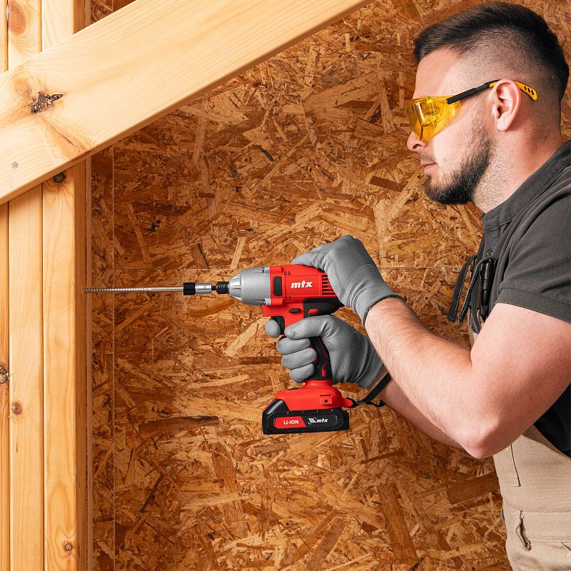 Винтоверт ударный аккумуляторный CIDS-20-280, Li-Ion, 20 В MTX 26580