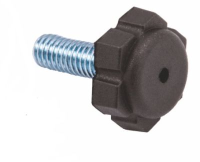 Регулятор уровня М6 черный (уп/100шт) AKS 81519