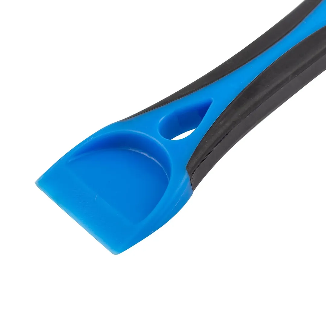 Щетка по металлу ручная в пластиковом корпусе с прорезиненной рукояткой 3 в 1 3х5, 6х5 рядов Forsage F-340129625