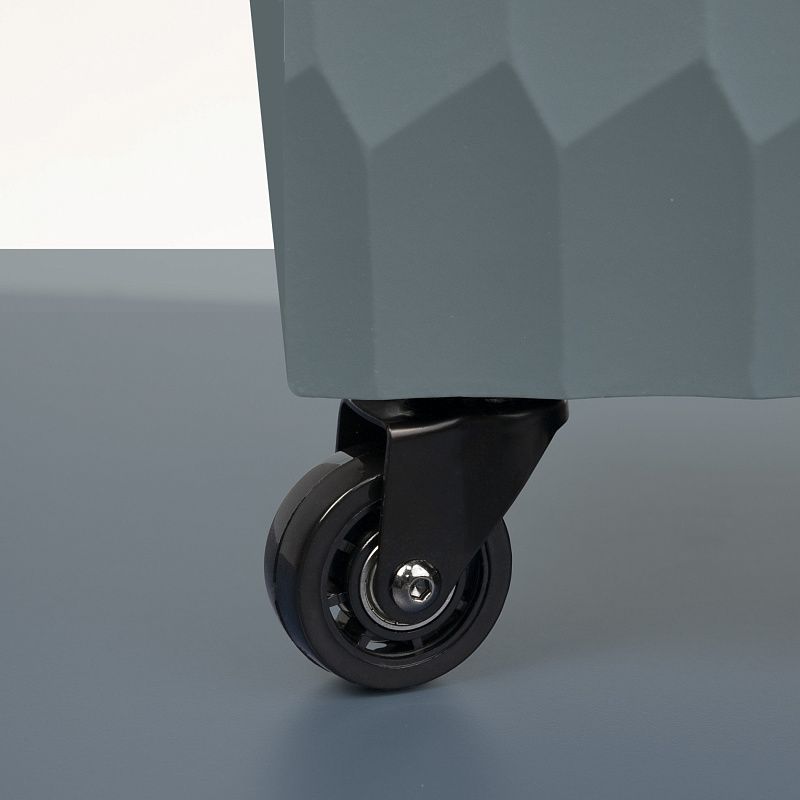 Колесо меб. SHIFT d50 h67 с площадкой, черный AKS 120179