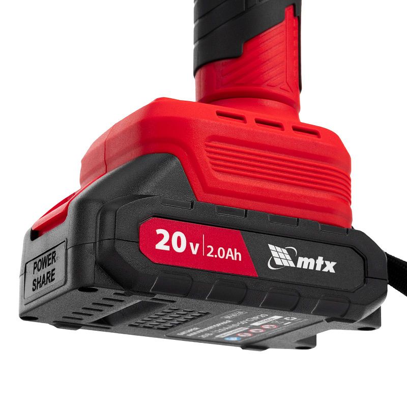 Секатор аккумуляторный, бесщет., BP-25, Li-Ion, 20 В MTX 59437