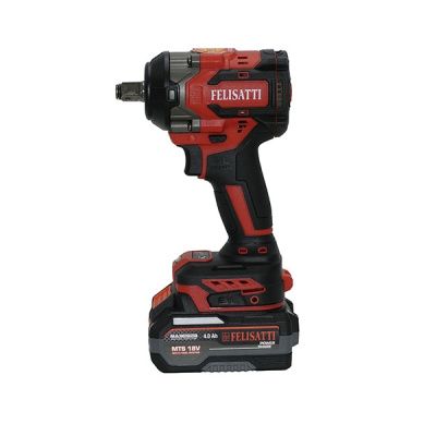 Аккумуляторный ударный гайковерт 650Нм (кейс, 1 аккум. 4,0Ач, ЗУ 4А), М-серия Felisatti FT15837