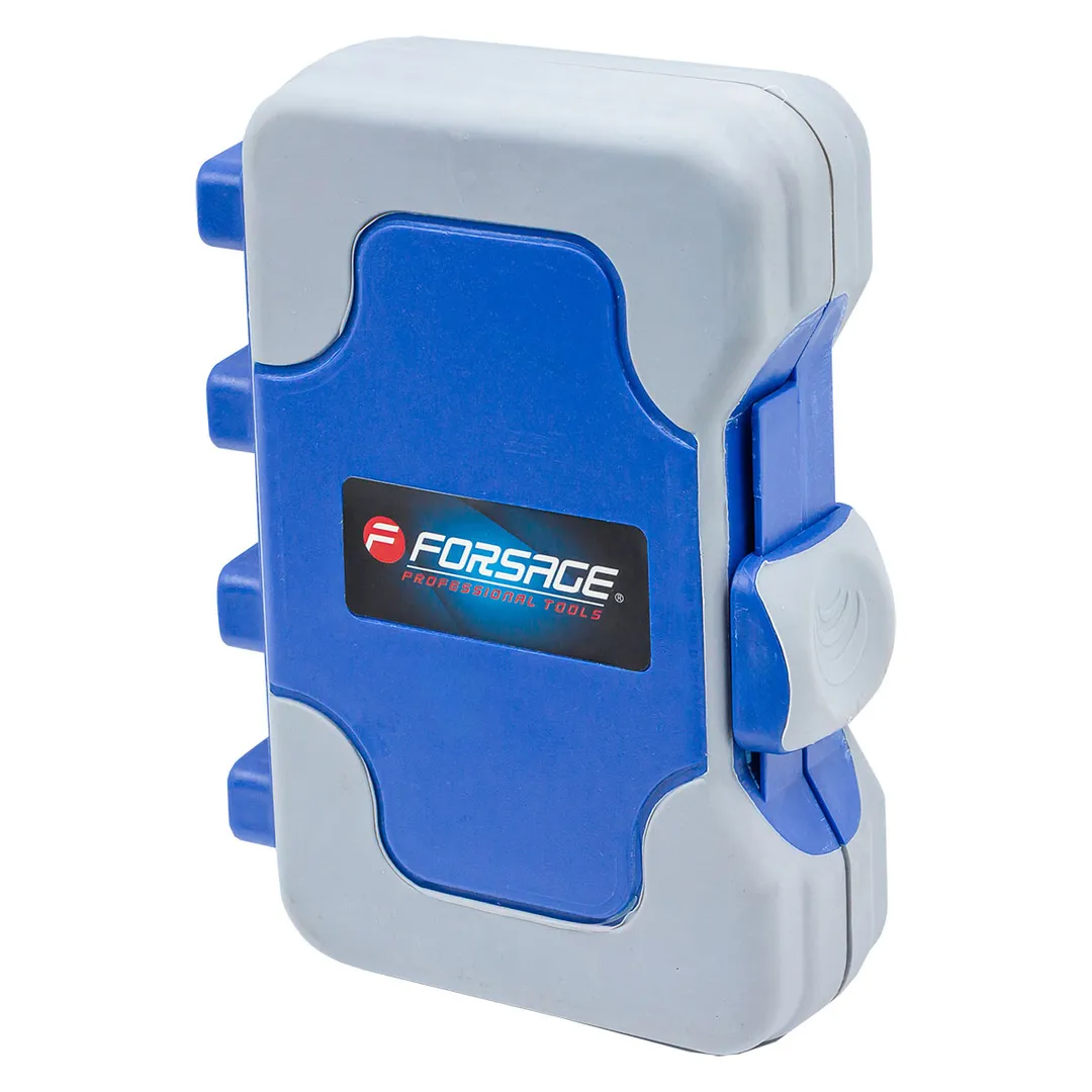 Набор сверл по металлу 15 пр, 1.5 - 2 шт, 2 - 2 шт, 2.5 - 2 шт, 3, 3.2, 3.5, 4, 4.5, 5, 6, 8, 10 мм Forsage F-924U15