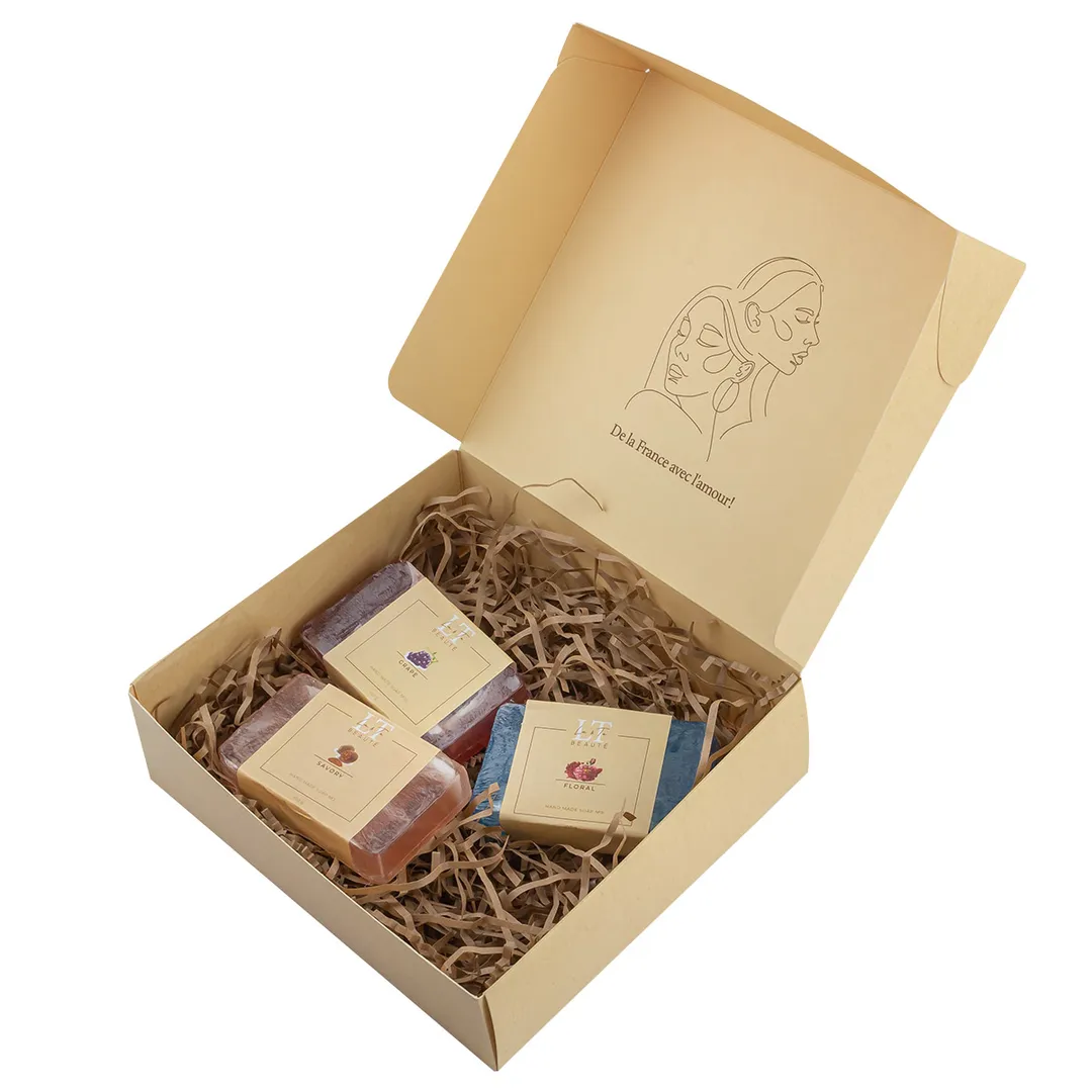 Набор 4, мыло Пряное, Цветы, Виноград La and Te beaute LT-SP4(мыло)