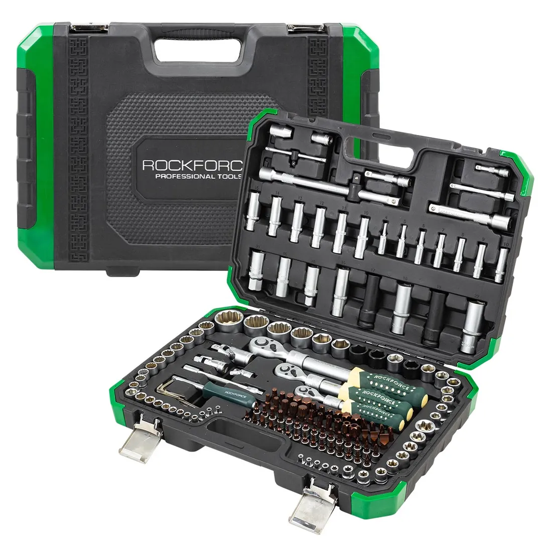Набор инструментов 150+6 пр 1/4''&3/8''&1/2'' 6-гр&12-гр RockForce RF-41501-5 PREMIUM