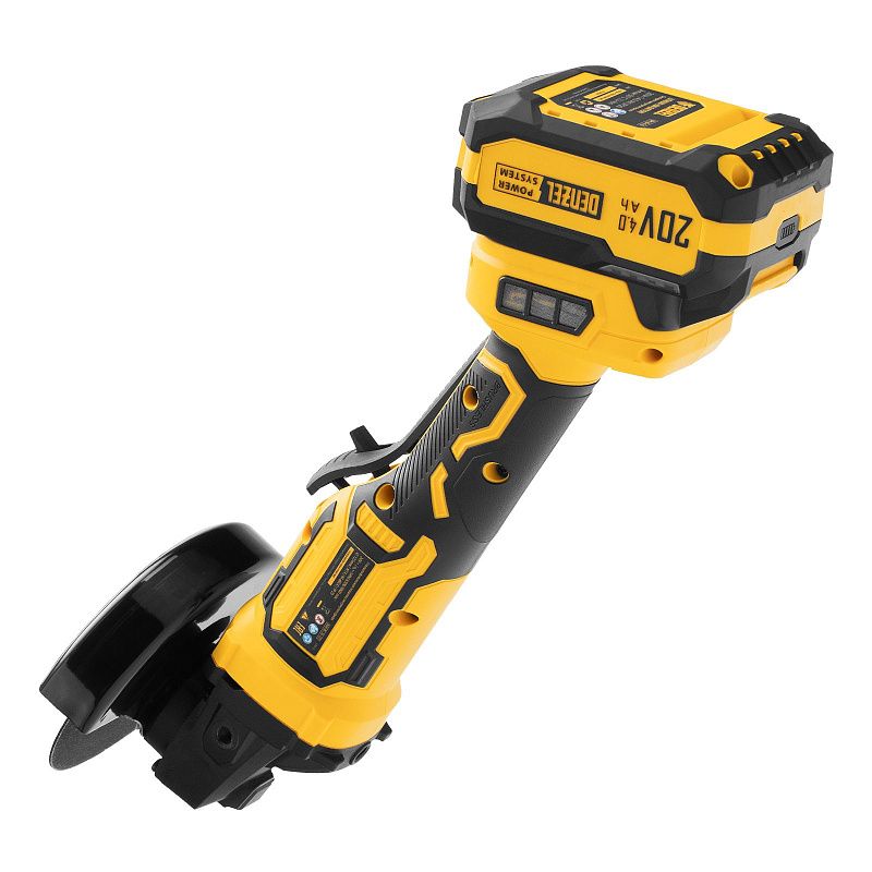 Машина шлифовальная угловая аккумуляторная бесщет. AGH-BL-20-125, Li-Ion, 20 В Denzel 27010