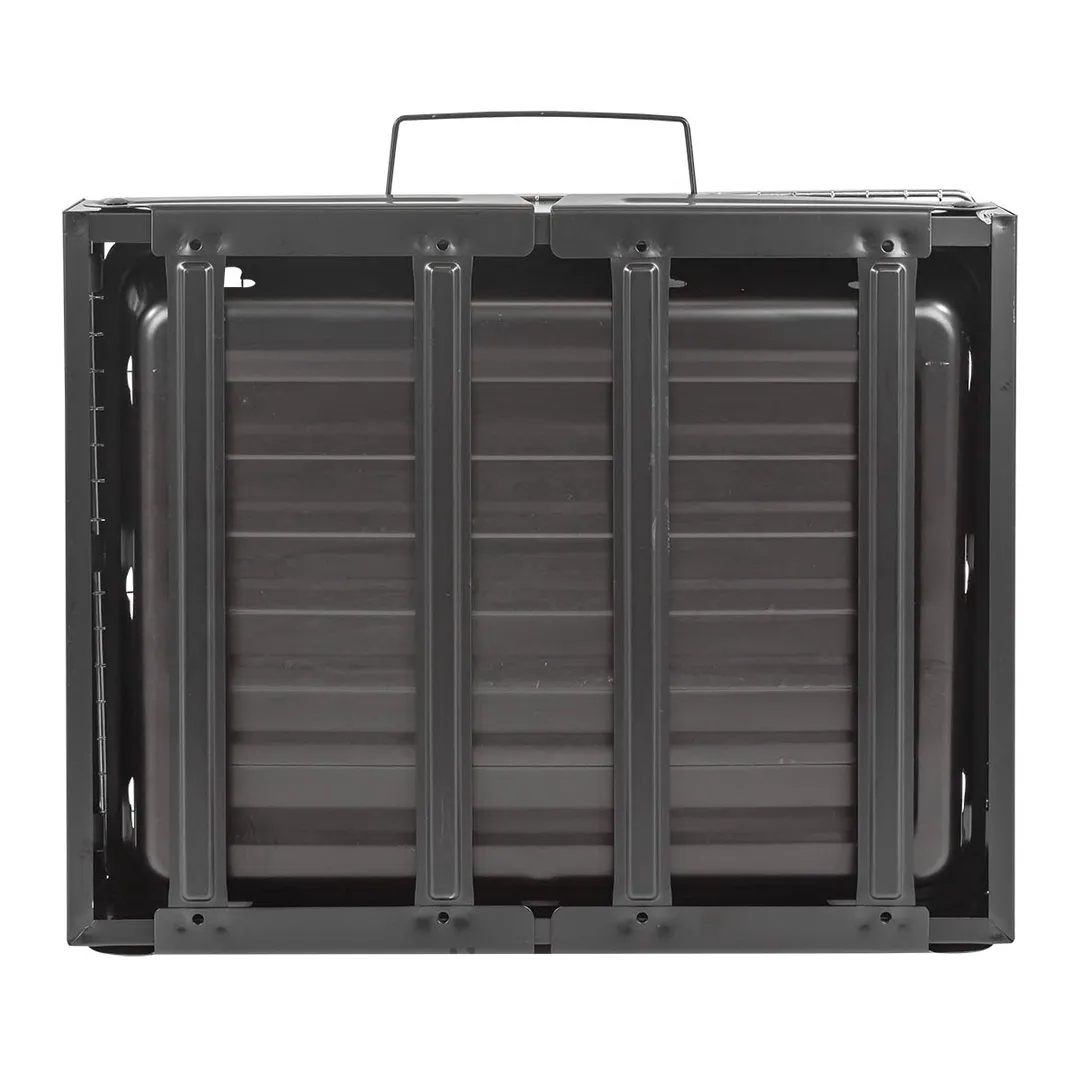 Мангал складной с решеткой для барбекю и съемным дном, 35х27х6см/35х27х20 см ISMA ISMA-TL-353