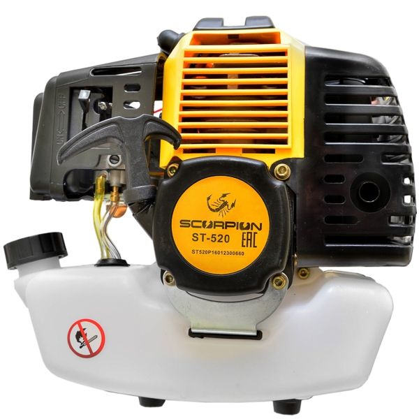 Бензиновый триммер SCORPION, 2600 Вт/3,6 л.с., 52 см.куб., 9300 об/мин.