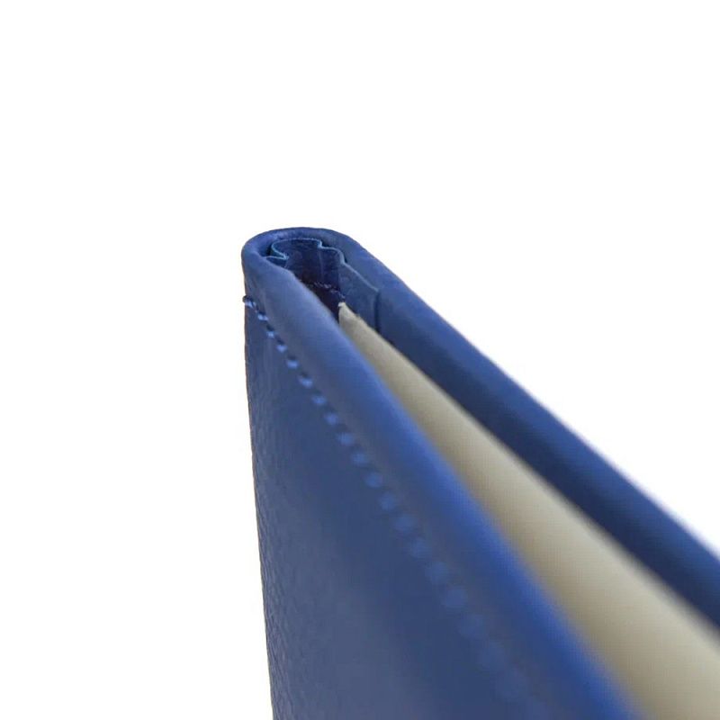 Папка на подпись, синий матовый