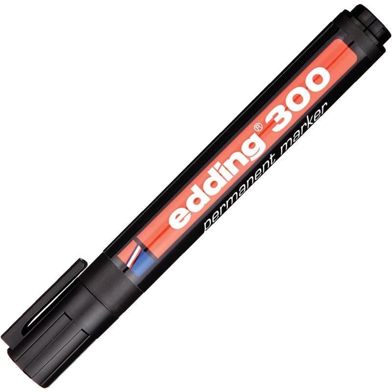 Маркер перманентный Edding "300", черный