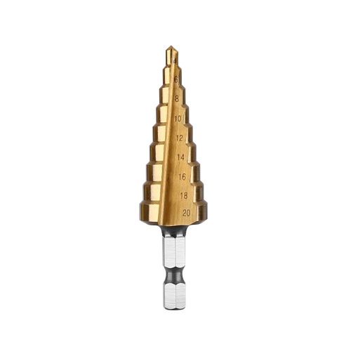 Сверло по металлу ступенчатое 4-20 мм DH23 DEKO 065-0691