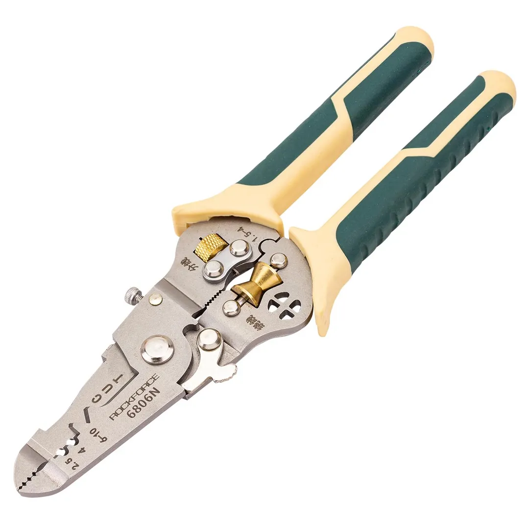 Плоскогубцы многофункциональные 10 в 1 175 мм RockForce RF-6806N