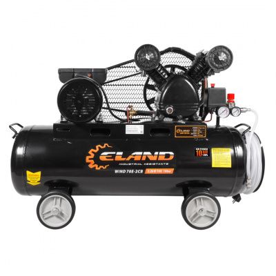 Компрессор воздушный 70 л WIND 70E-2CВ ELAND 70E2CВEL