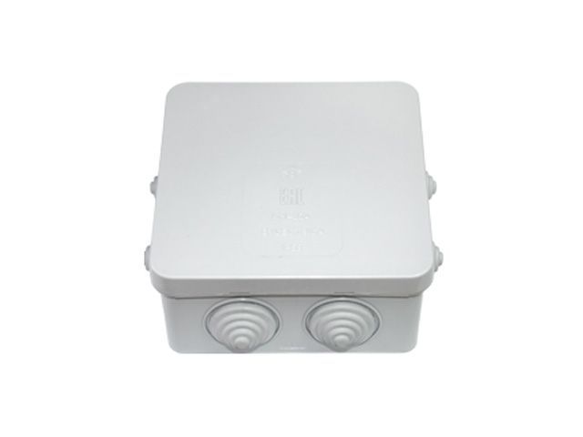 Коробка распаечная (монтажная) КМ-234 (100х100х50 мм) Bylectrica КМ-234