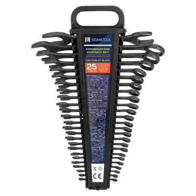Набор ключей комбинированный 6-32 мм 25 пр SIGMATOOL Sigmatool-5261D36-41 BLACK