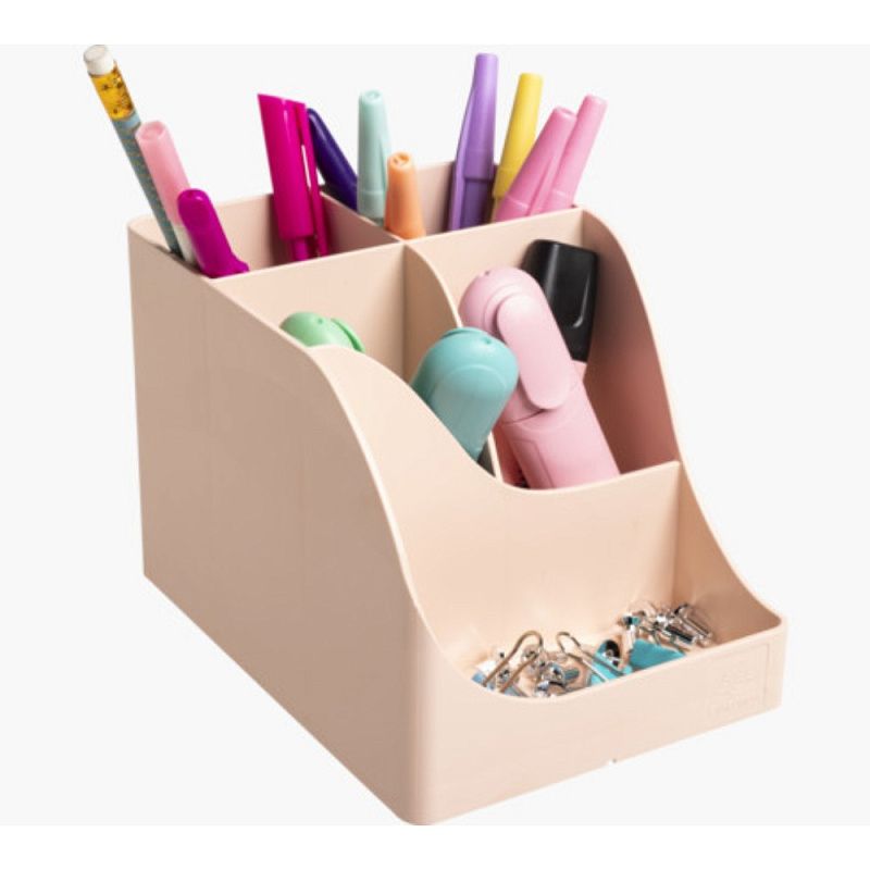 Подставка для ручек Exacompta "Skandi", 155x119x109 мм, розовый нюд