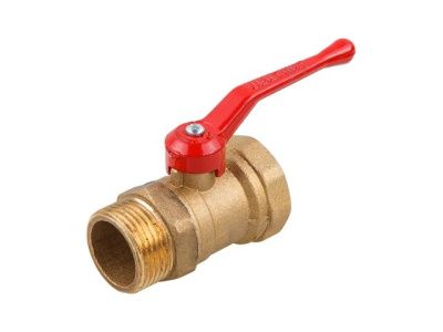 Кран шаровый 3/4" стандарт нар.-вн. ручка PN1,6 МПа, 11Б27п7, Цветлит ЦРБ0081