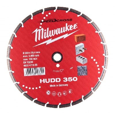 Алмазный диск HUDD 350 мм Milwaukee 4932471985