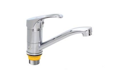 Смеситель для кухни, цинк, хром Wisent W45215-1