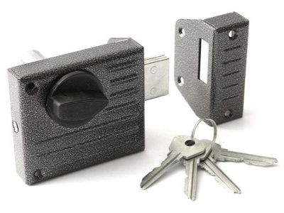 Замок накладной ЗН1-2.1(серебро ЗЕНИТ 00-00000656