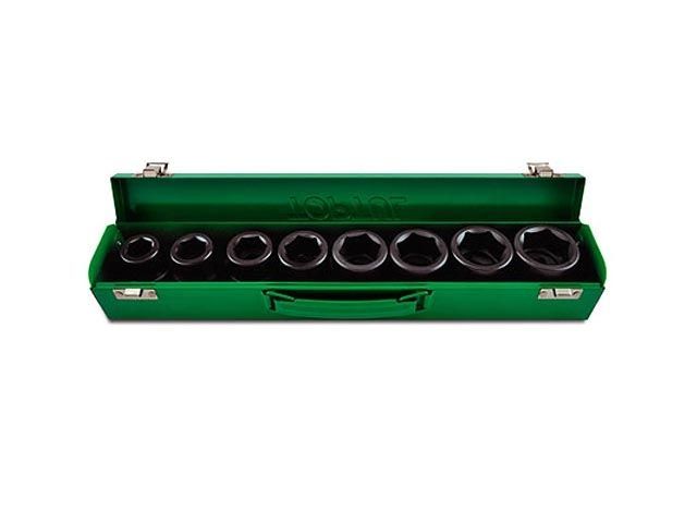 Набор ударных головок 6-гр. 8 пр. 22-41 мм 3/4'' Toptul GDAD0806