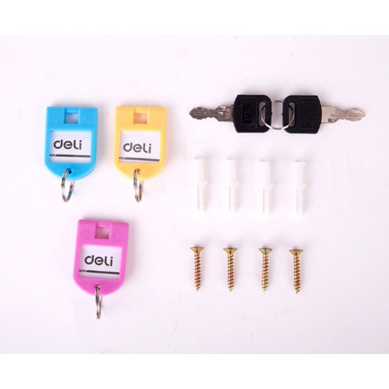 Бокс настенный Deli на 48 ключей + 48 брелоков