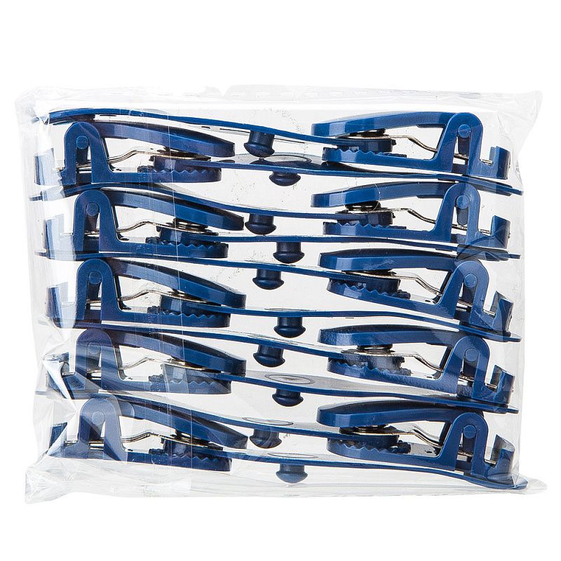 Бейдж на ремешке с клипсой, 90x54 мм, 50 шт/упак, прозрачный