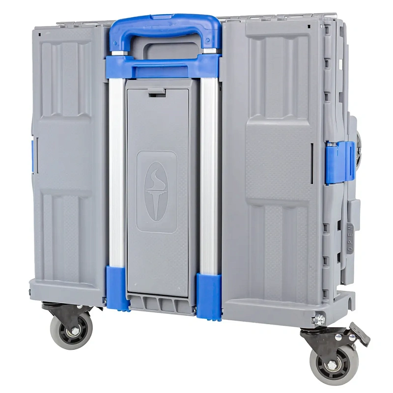 Тележка ручная для багажа и покупок с набором эластичных шнуров, г/п 65кг Forsage F-L019