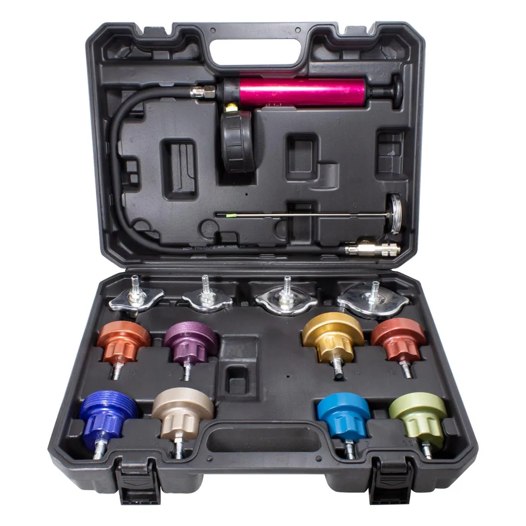 Набор приспособлений для тестирования систем охлаждения 14 пр. RockForce RF-914G1