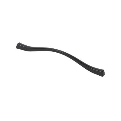 Ручка меб. скоба мет. AK074 128, черный матовый RU 104534