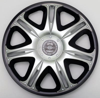 Колпак декоративный автомобильный Наскар Super Silver 14" (4 шт) Star S14263