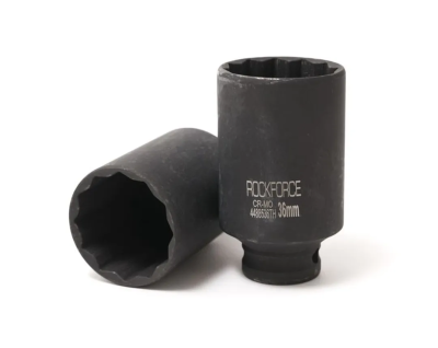 Головка ударная глубокая тонкостенная 36 мм 12-гр 1/2'' RockForce RF-4488536TH