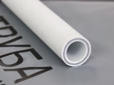 Труба ПП армированная алюминием 20х3,4 PN25 бел. 4 м РосТурПласт 14365