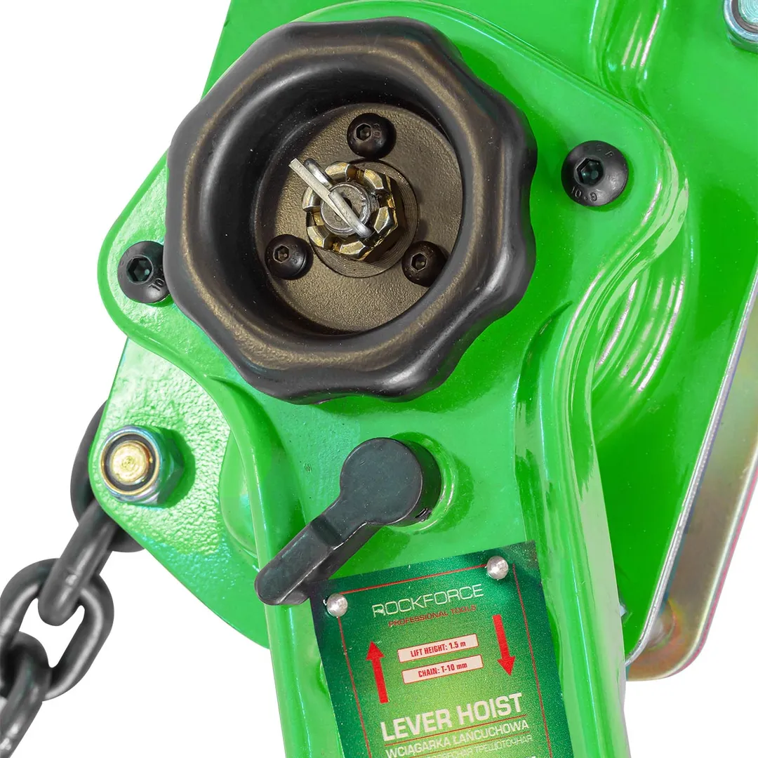 Таль подвесная цепная, рычажная 3 т, длина цепи 1,5 м RockForce RF-TRC7030