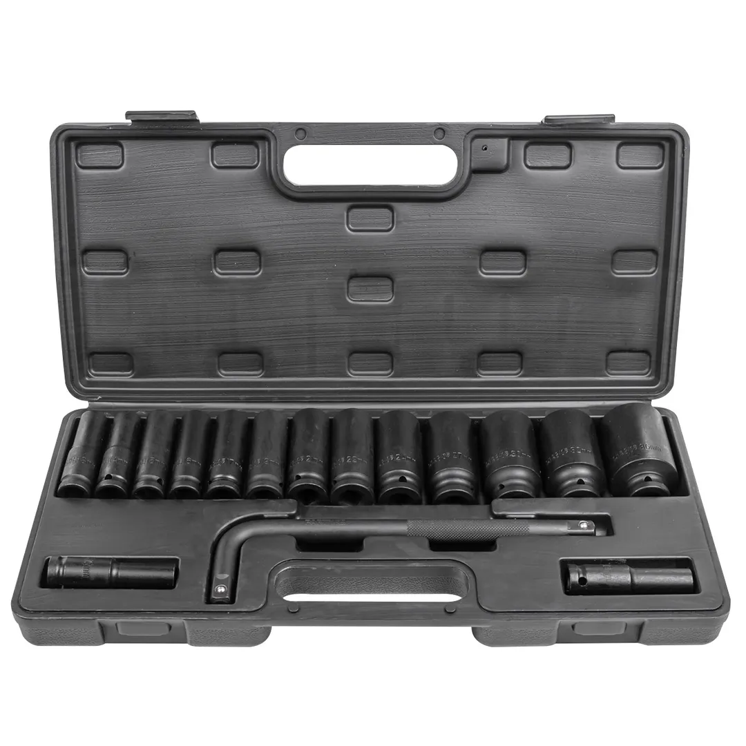 Набор инструментов ударных 1/2'' 15+1пр. 6-гр. Partner PA-4166A-5MPB