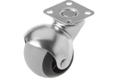 Колесо мебельное поворотное резиновое SCmg 20 40 мм TOR 1047173