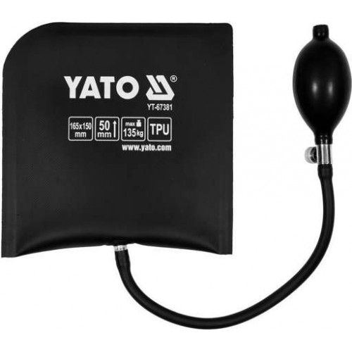 Подушка резиновая монтажная 165x150мм h50мм max 135кг. Yato YT-67381