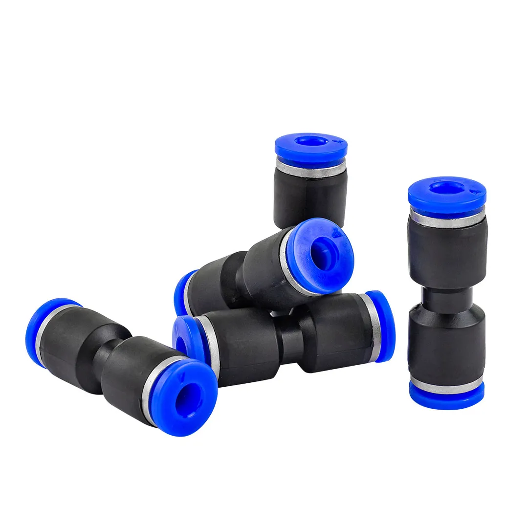 Фитинг соединительный для пластиковых трубок 4x4 мм, к-т 5 шт Forsage F-SPU04K