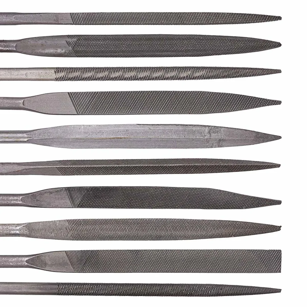 Набор надфилей разнопрофильных 140 мм, 10 пр. YATAFORCE YF-6163