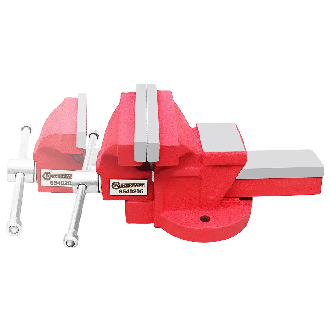 Тиски стальные с наковальней 125 мм ForceKraft FK-6540205