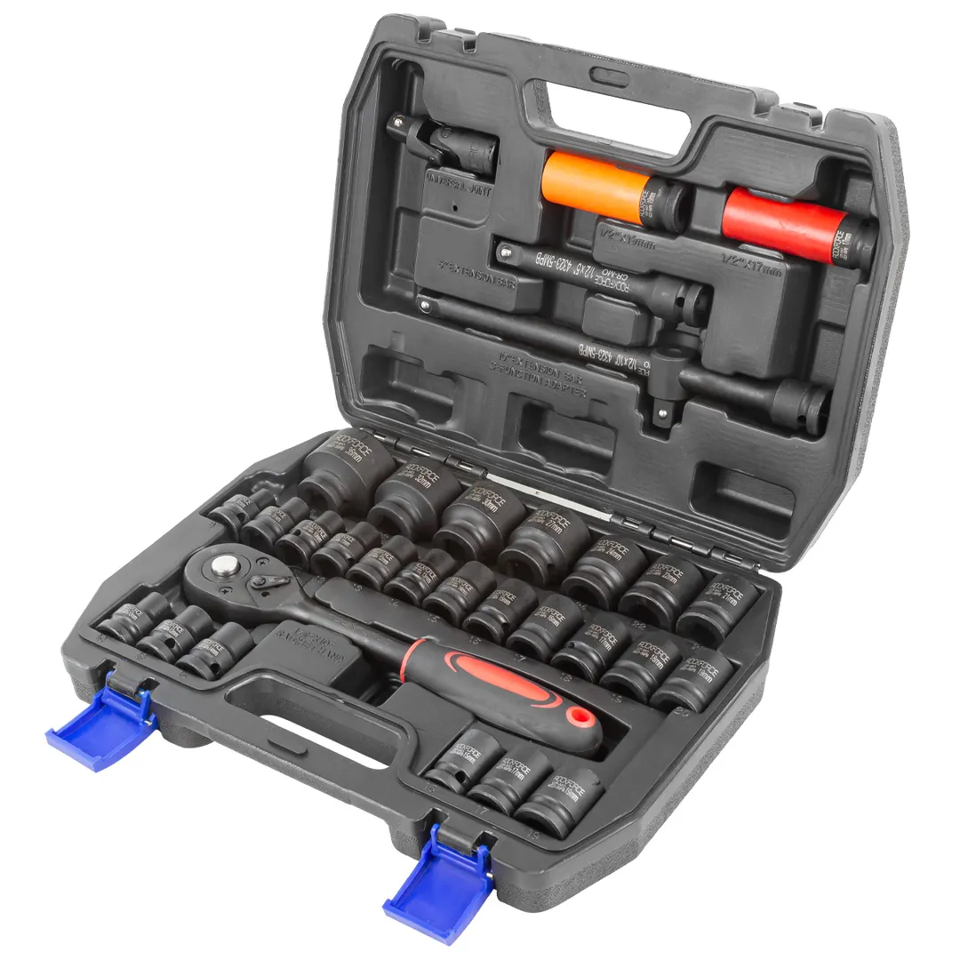 Набор инструментов ударных 32 пр 1/2'' 6-гр Cr-Mo RockForce RF-4323-5MPB
